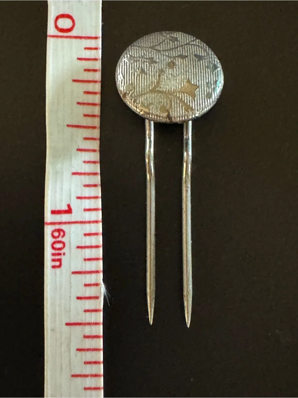 Vintage delicate silver
